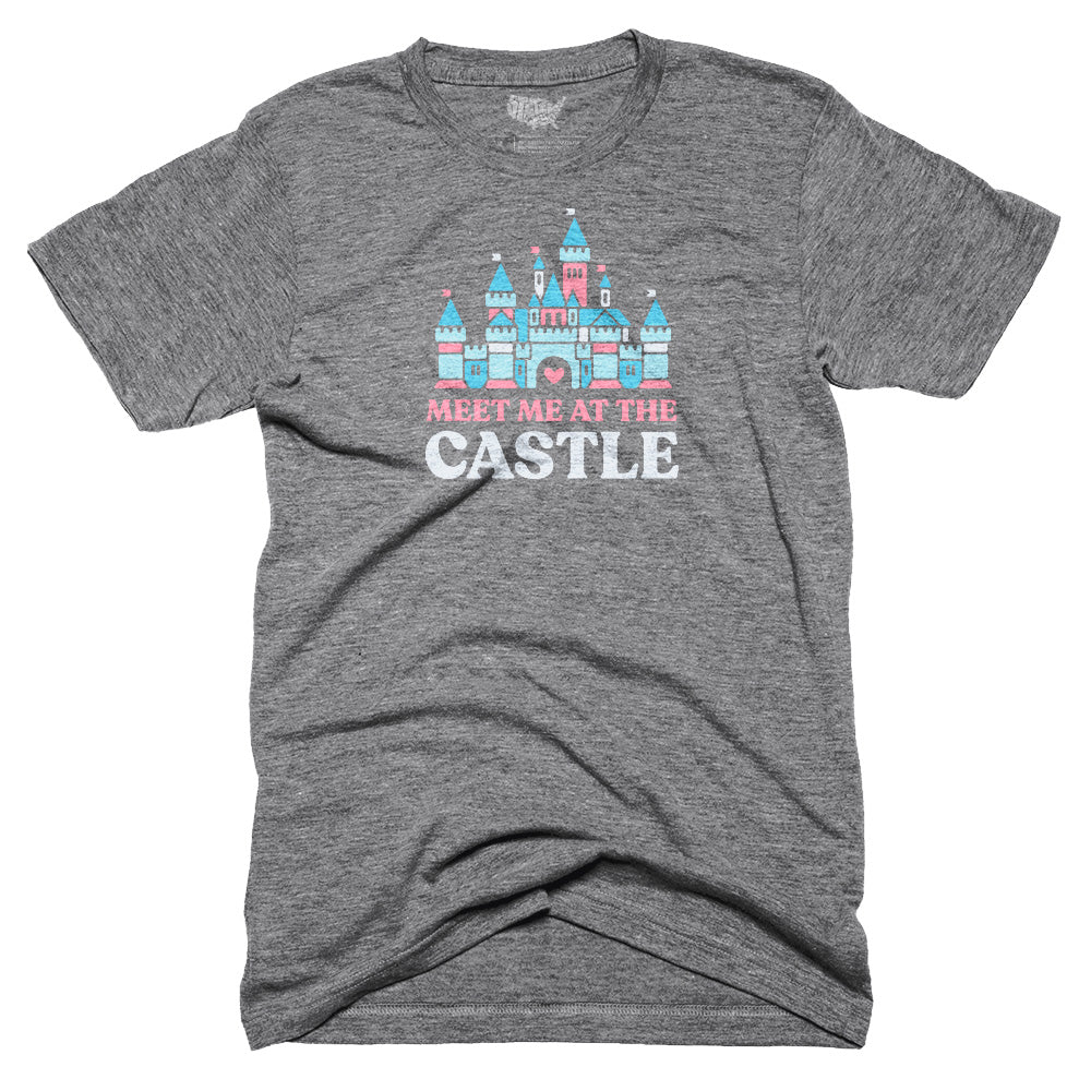 Meet Me at the Castle T-shirt (Heather Gray)